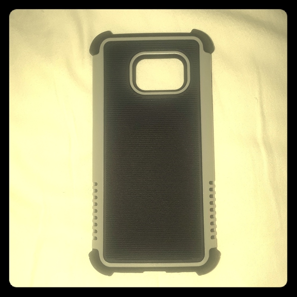 Samsung Galaxy S6 2 piece plastic/Rubber cell case